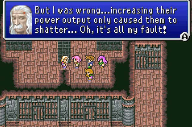Image for article titled Final Fantasy V Reminds Me Of What I Loved About The Series