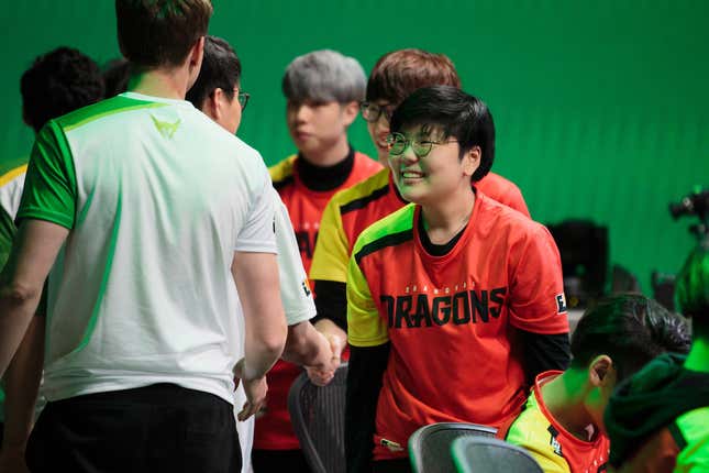 All hail Geguri, First of her name, Mother of Zarya mains and Queen of the Frogs.