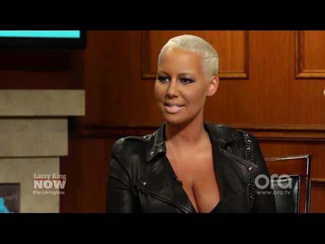 Larry King Asks Amber Rose: Why Feminism?