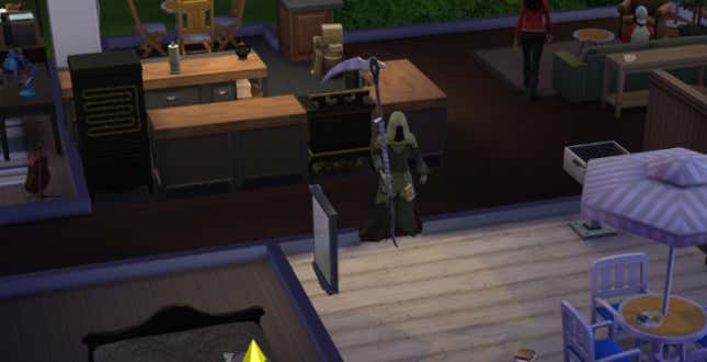 Afbeelding voor artikel getiteld My Quest om de Grim Reaper te verleiden in de Sims 4