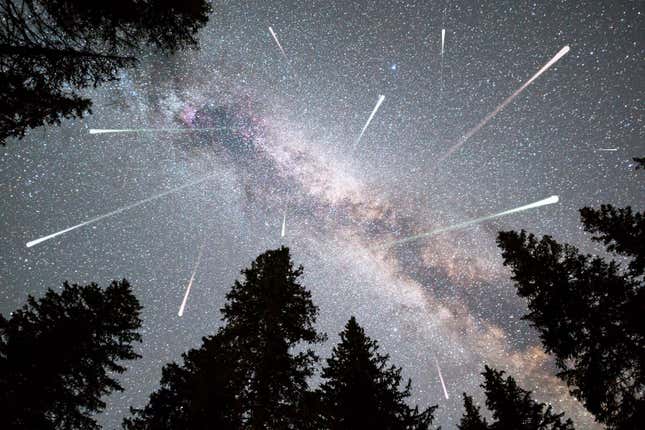 Image for article titled How to View the Perseid Meteor Shower This Week