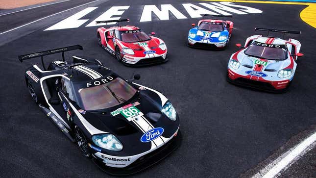 Image for article titled The Ford GT Is Going To Race Its Last Le Mans In The Good Liveries