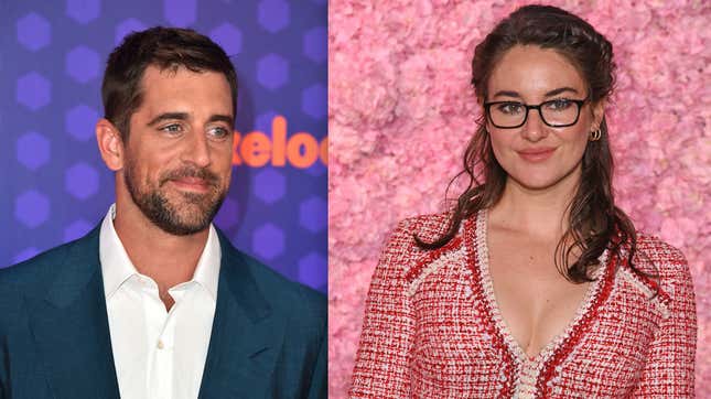 Image for article titled Shailene Woodley On Aaron Rodgers: &#39;I Never Thought I&#39;d Be Engaged to Someone Who Threw Balls for a Living&#39;