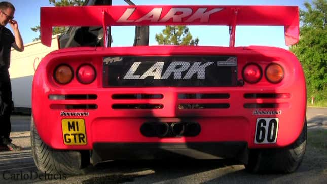 Just Listen To The Angry Bellow Of The McLaren F1 GTR