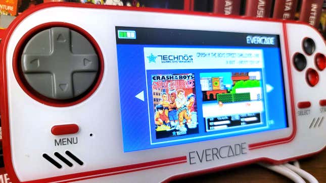 Image for article titled Evercade’s Retro Handheld Has Me Falling In Love WIth Cartridges All Over Again