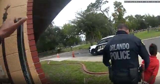 Image for article titled Florida Officer Who Detained a 6-Year-Old for Throwing a Tantrum Caught on Bodycam Bragging About Arrest: &#39;Now She&#39;s Broken the Record&#39;