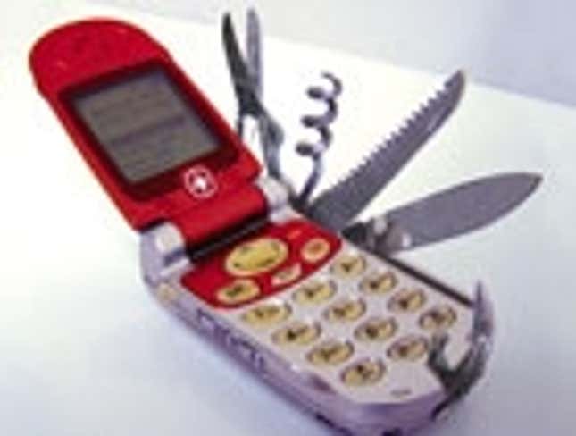 Image for article titled New Swiss Army Phone May Pose Health Risks