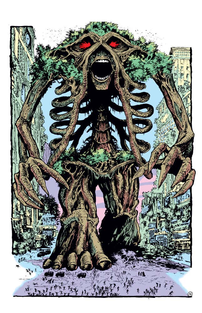 Accept Swamp Thing’s right to have a consensual relationship with his wife or be crushed beneath his feet.