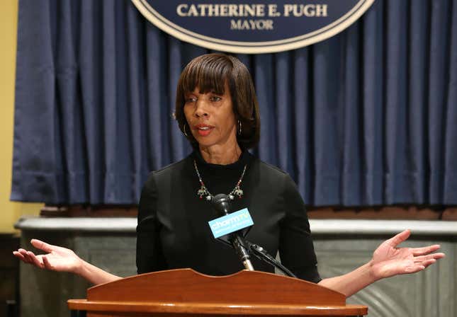 Image for article titled Baltimore Mayor Catherine Pugh Reportedly Not ‘Lucid’ Enough to Make a Decision on Resigning