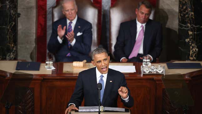 Image for article titled Fact-Checking The State Of The Union Address