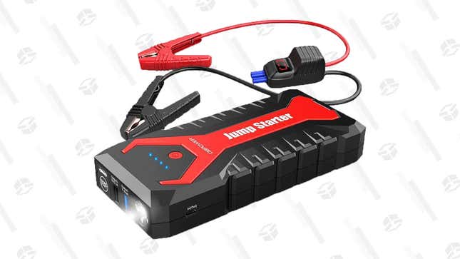   DBPOWER Portable Car Jump Starter | $60 | Amazon | Use code G5WDZHOR