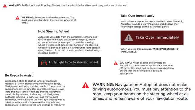 Image for article titled Here's How Jalopnik Will Describe Tesla's 'Full Self-Driving' From Now On