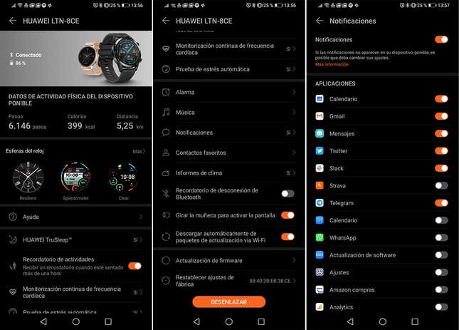 Imagen para el artículo titulado El Huawei Watch GT2 es un reloj deportivo que te enamorará si puedes vivir con su gran fallo de software