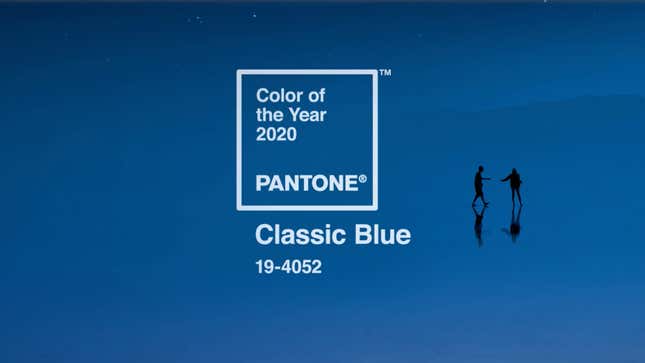 Image for article titled Pantone&#39;s Color of the Year for 2020 Is Boring as Hell!