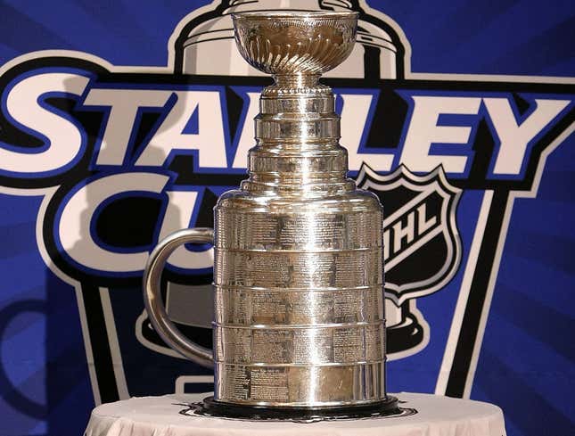 Image for article titled NHL Finally Welds Handle To Stanley Cup