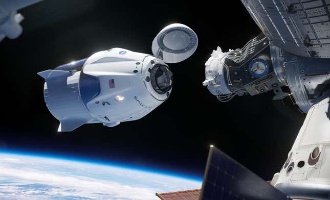 Imagen para el artículo titulado Astronautas de la NASA regresarán a la Tierra a bordo de la nave Crew Dragon de SpaceX en agosto