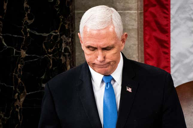 Image for article titled Mike Pence Is Homeless