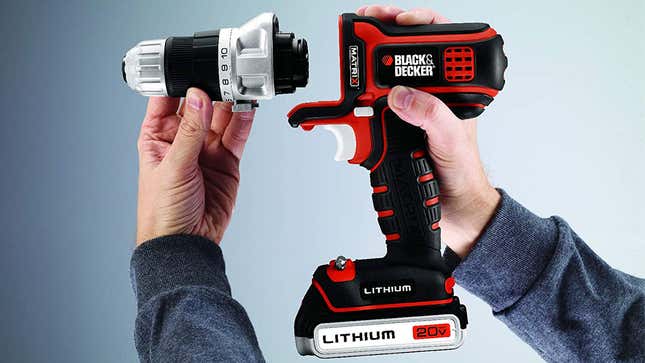 Black & Decker Cordless Drill Kit | $160 | Amazon
