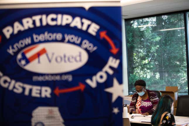 Image for article titled Report Finds North Carolina Threw Out Black Voters’ Mail-In Ballots at Twice the Rate of White Voters in 2018