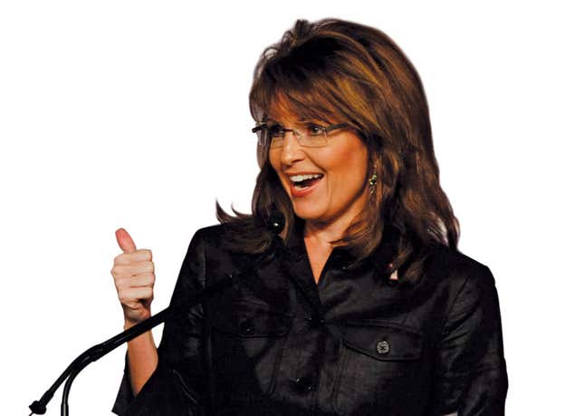 Image for article titled Sarah Palin&#39;s Speaking Demands