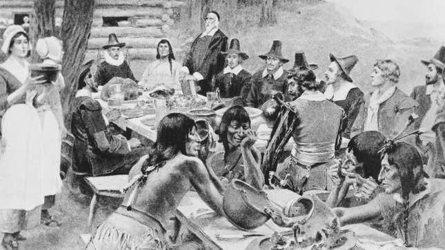 Image for article titled Historians Say That First Thanksgiving Wasn’t Total Fuckfest That’s Taught In Schools