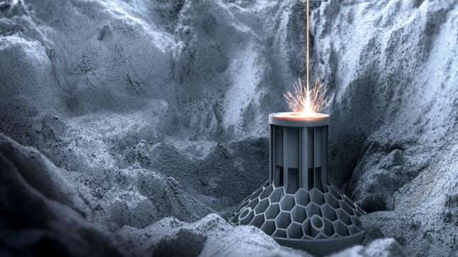 Imagen para el artículo titulado Las increíbles piezas de motor que Porsche imprime en 3D