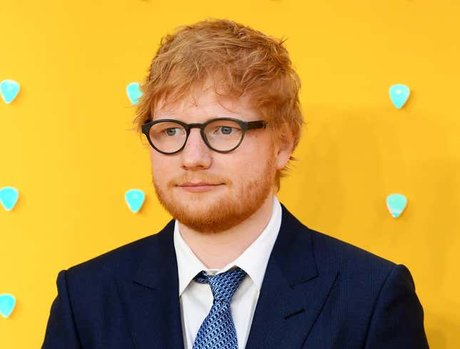 Image for article titled Ed Sheeran Announces Plan To Give Public Well-Deserved Break From His Music