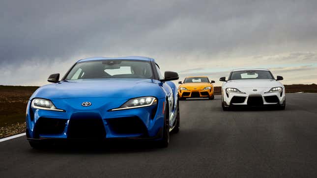 Image for article titled The Cheapest 2021 Toyota Supra Is Now $42,990 And Makes 255 HP