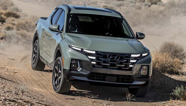 Image for article titled This Is The New Hyundai Pickup Truck And It Looks Awesome