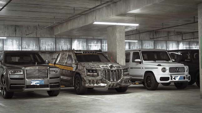 Image for article titled Someone Spotted A Pre-Release DARTZ Truck And What That Banner Says Is Pretty Hilarious