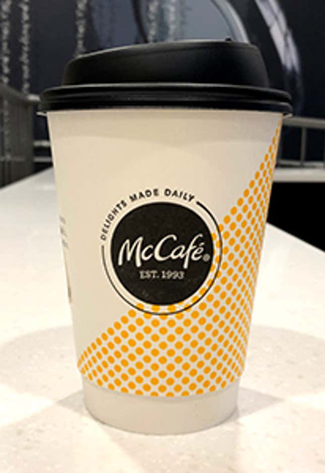 Image for article titled Which fast food chain serves up the best coffee? (2019 edition)