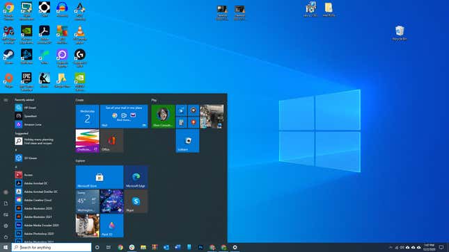 Image for article titled Latest Windows 10 Patch Fixes Crashing Issue on PCs with Thunderbolt Ports