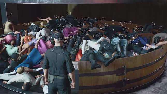 Image for article titled Homicidal Hitman 3 Mastermind Crushes Every Single Person In The Grape Press