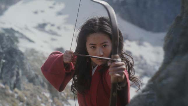 Yifei Liu in Mulan. 