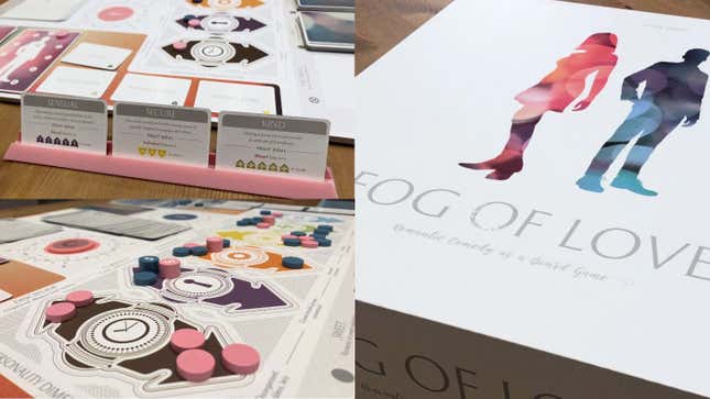 A look at Fog of Love, a relationship board game from Hush Hush Projects. 