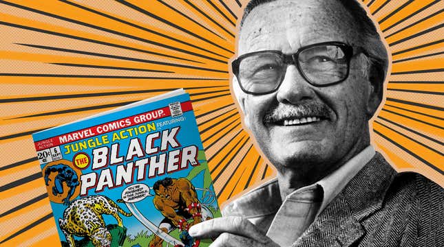 Image for article titled How Stan Lee, Creator of Black Panther, Taught a Generation of Black Nerds About Race, Art and Activism