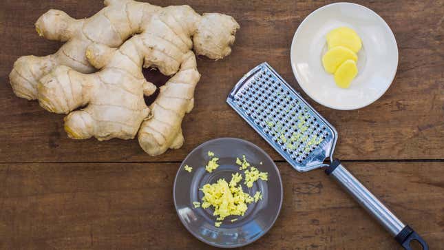 Image for article titled Freeze Your Ginger for Easier Grating