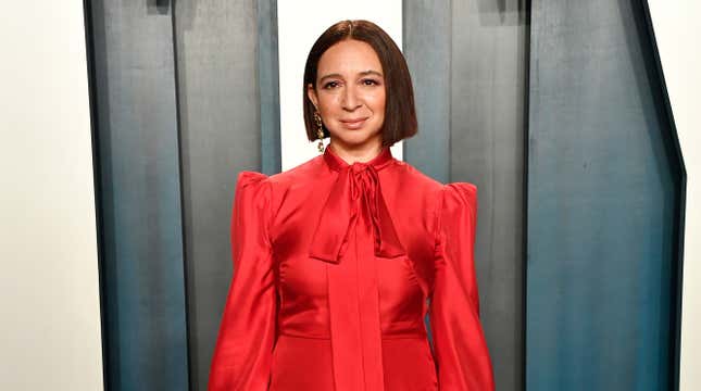 Maya Rudolph attends the 2020 Vanity Fair Oscar Party hosted by Radhika Jones on February 09, 2020 in Beverly Hills, California.