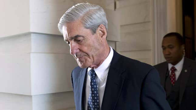 Image for article titled Mueller Gives Up Trying To Get Report Published After Receiving 19th Literary Agent Rejection