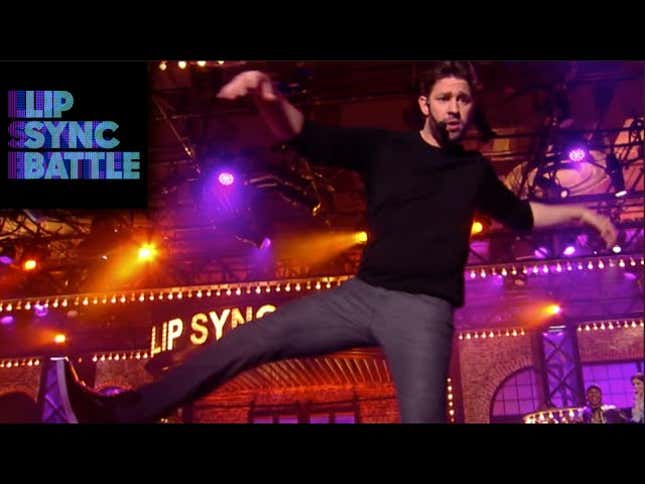 Whatever, Jon Krasinski and Anna Kendrick Are Great on <i>Lip Sync Battle</i>
