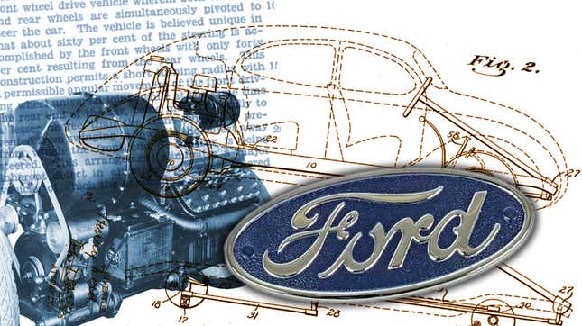 Ford Once Took A Patent On A Car With The Craziest And Least-Used Car Layout Ever