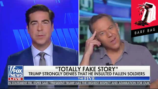 Image for article titled Fox News Dude Melts Down Over Trump Military Story Reported &amp; Verified by His Own Network