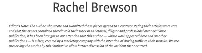 Image for article titled The Team of Men Behind Rachel Brewson, the Fake Woman Whose Trump-Fueled Breakup Went Viral