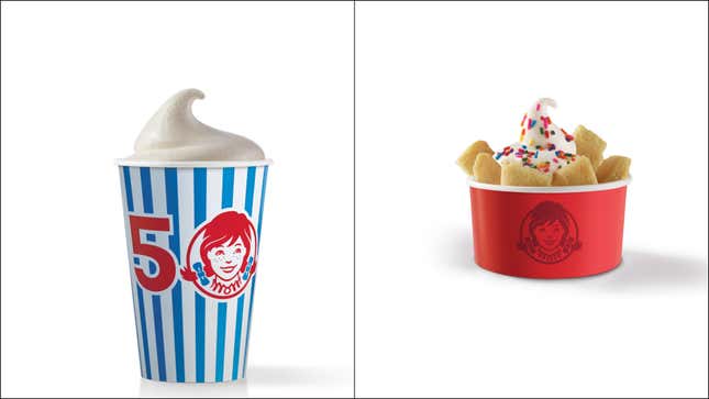Image for article titled Wendy’s turns 50, unveils first new Frosty flavor in 50 years that it can remember