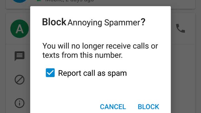 Image for article titled How to Block Annoying Spam Calls and Texts In Android
