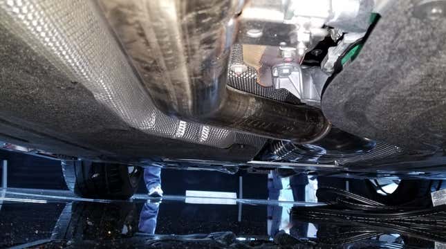 Image for article titled What We Found When We Crawled Under the 2020 Toyota Supra