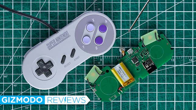 Image for article titled It Really Was Easy to Make My Old SNES Controller Wireless