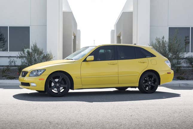 This 225,000 Mile Lexus IS300 SportCross Is Yellow