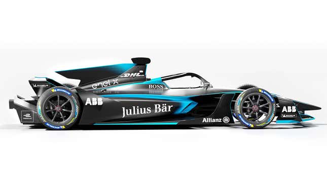 Image for article titled The New Formula E Car Looks Like It&#39;s Straight Out Of Science Fiction