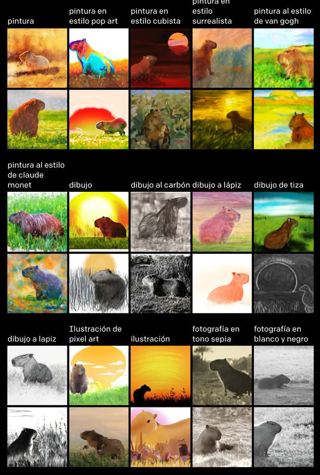Imagen para el artículo titulado La inteligencia artificial de Open AI ya puede generar imágenes a partir de frases como "un sillón con forma de aguacate"